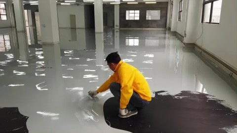 陕西防腐防静电地坪,防腐防静电自流平地坪